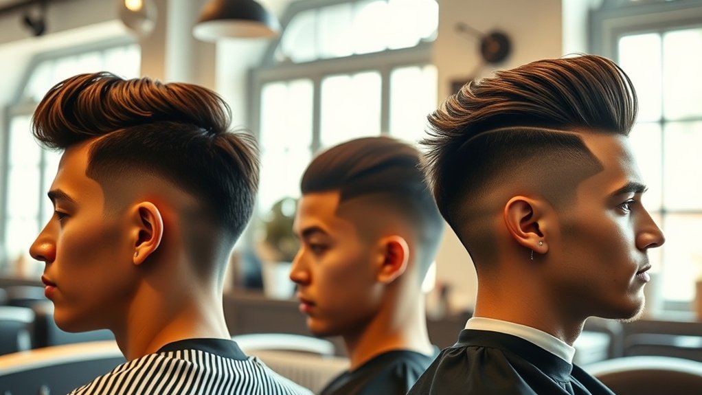 Choisir des coupes de cheveux dégradées judicieusement