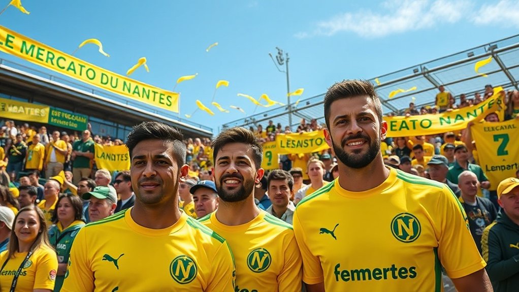 Les talents de Lyon renforcent l'effectif de Nantes