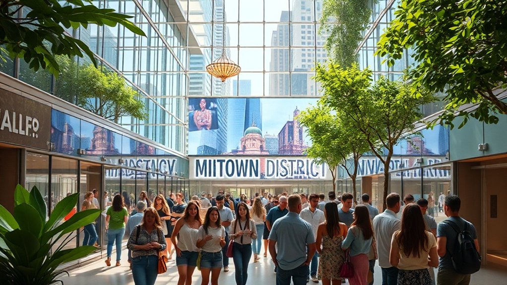 projet de réaménagement urbain de Midtown Charlotte