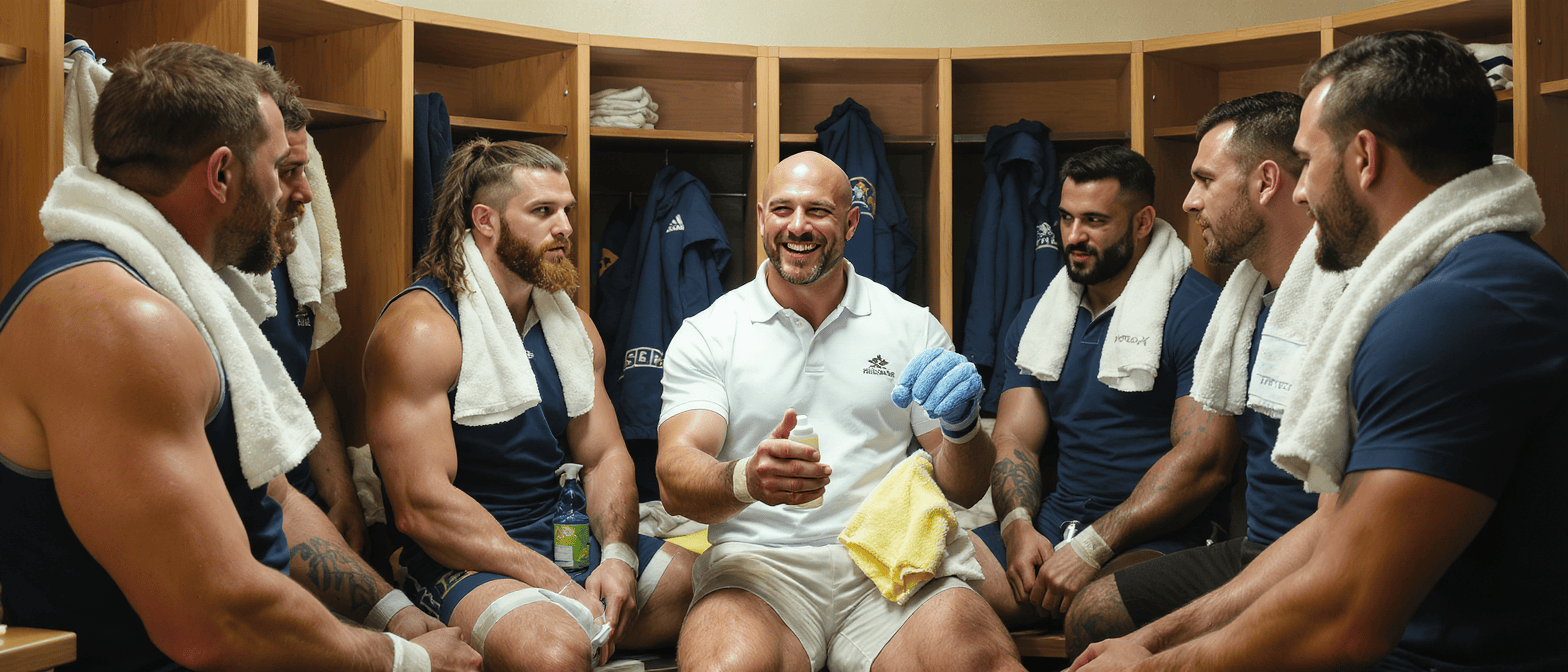 découvrez comment les rugbymen partagent les astuces de monsieur propre pour un intérieur impeccable et des conseils de propreté dignes de champions.