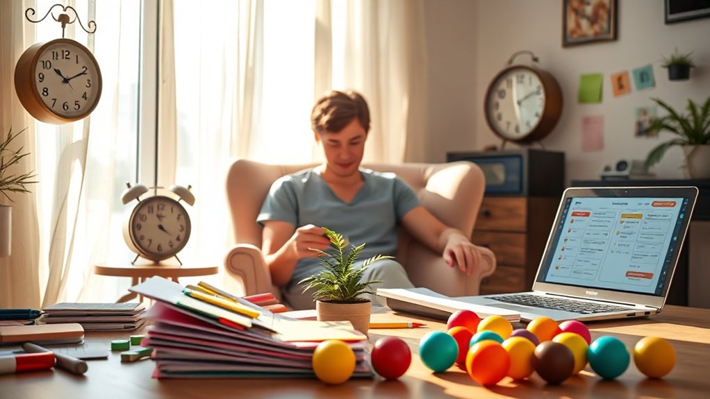 Blocage de temps pour la productivité