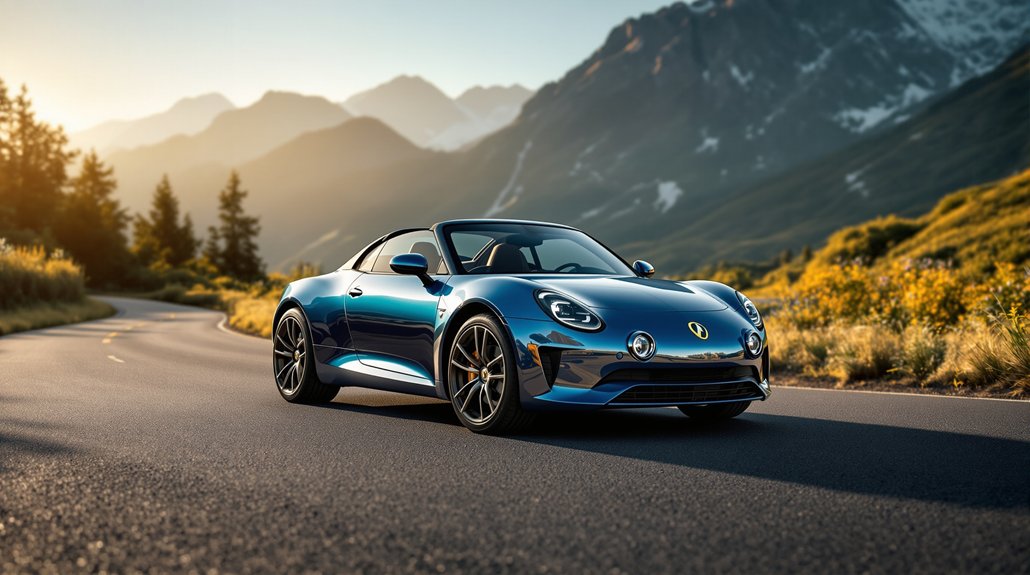 design intemporel de voiture de sport