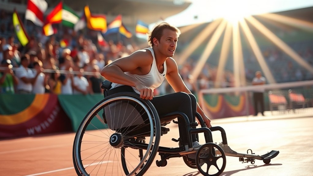 tennis en fauteuil roulant évolution paralympique