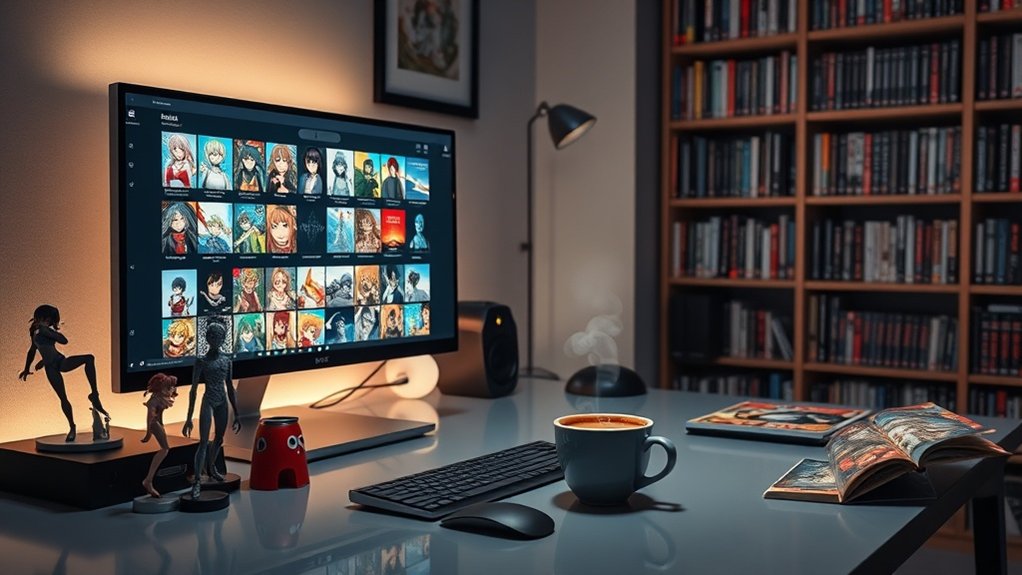 bibliothèque de streaming anime complète