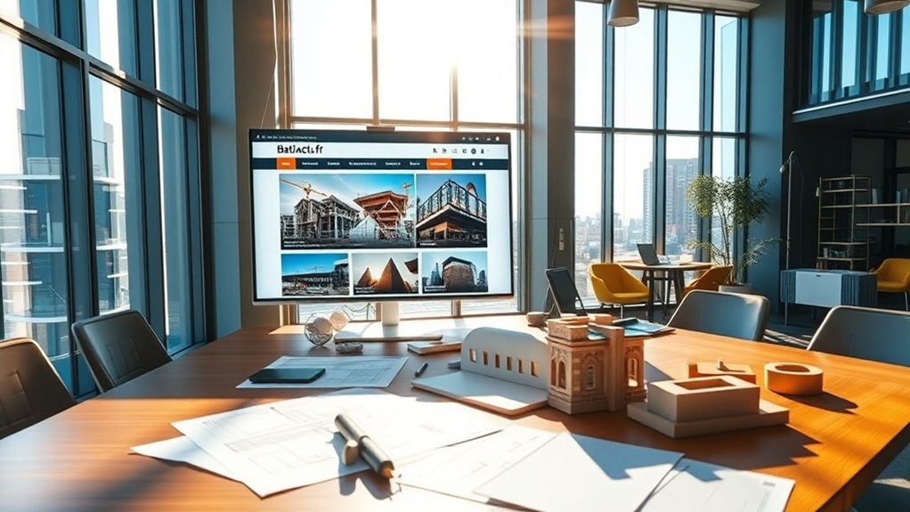 hub d'information sur l'industrie de la construction