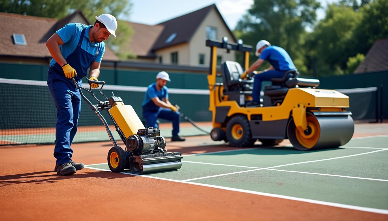 découvrez les meilleurs conseils pour entretenir efficacement votre terrain de tennis et prolonger sa durée de vie tout en assurant des conditions de jeu optimales.