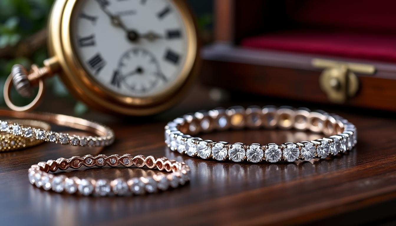 découvrez tout sur le bracelet tennis : son histoire fascinante, les différents styles disponibles, et nos conseils d'achat pour bien choisir le vôtre.
