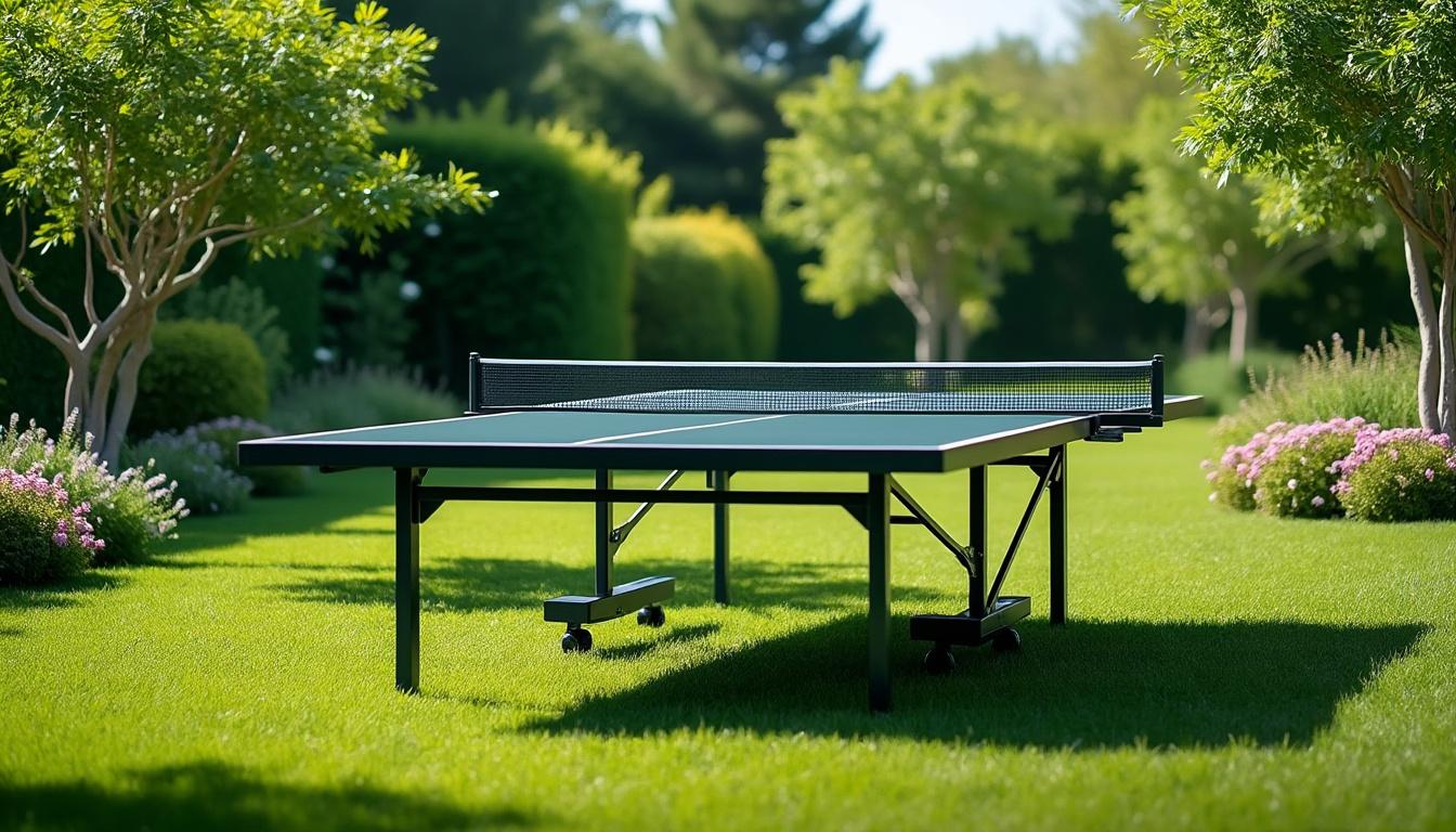 découvrez comment choisir la meilleure table de ping-pong extérieure adaptée à votre jardin pour des moments de jeu conviviaux en plein air.