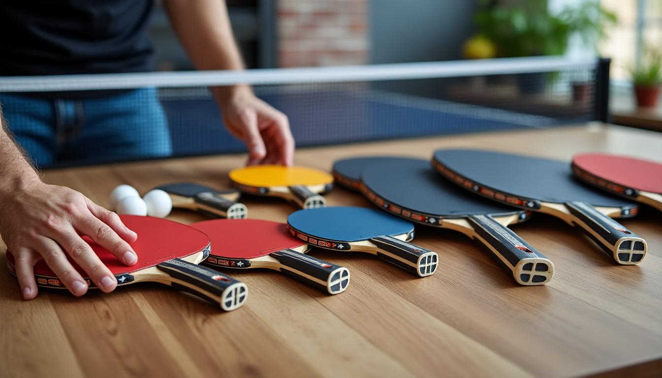 découvrez nos conseils pour choisir la raquette de ping-pong parfaite et améliorer votre performance sur la table.
