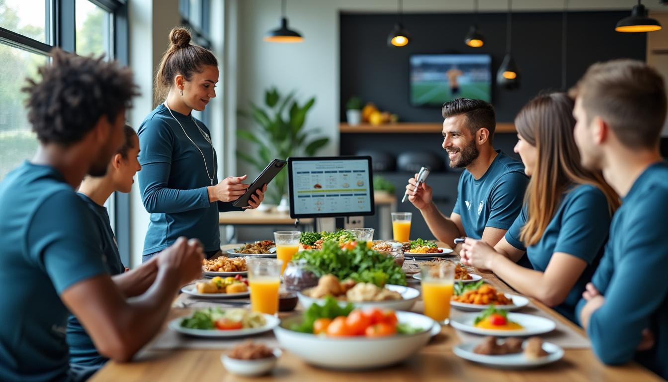 découvrez comment optimiser le choix des repas pour les joueurs dans un football club menu afin d'améliorer performance et récupération.