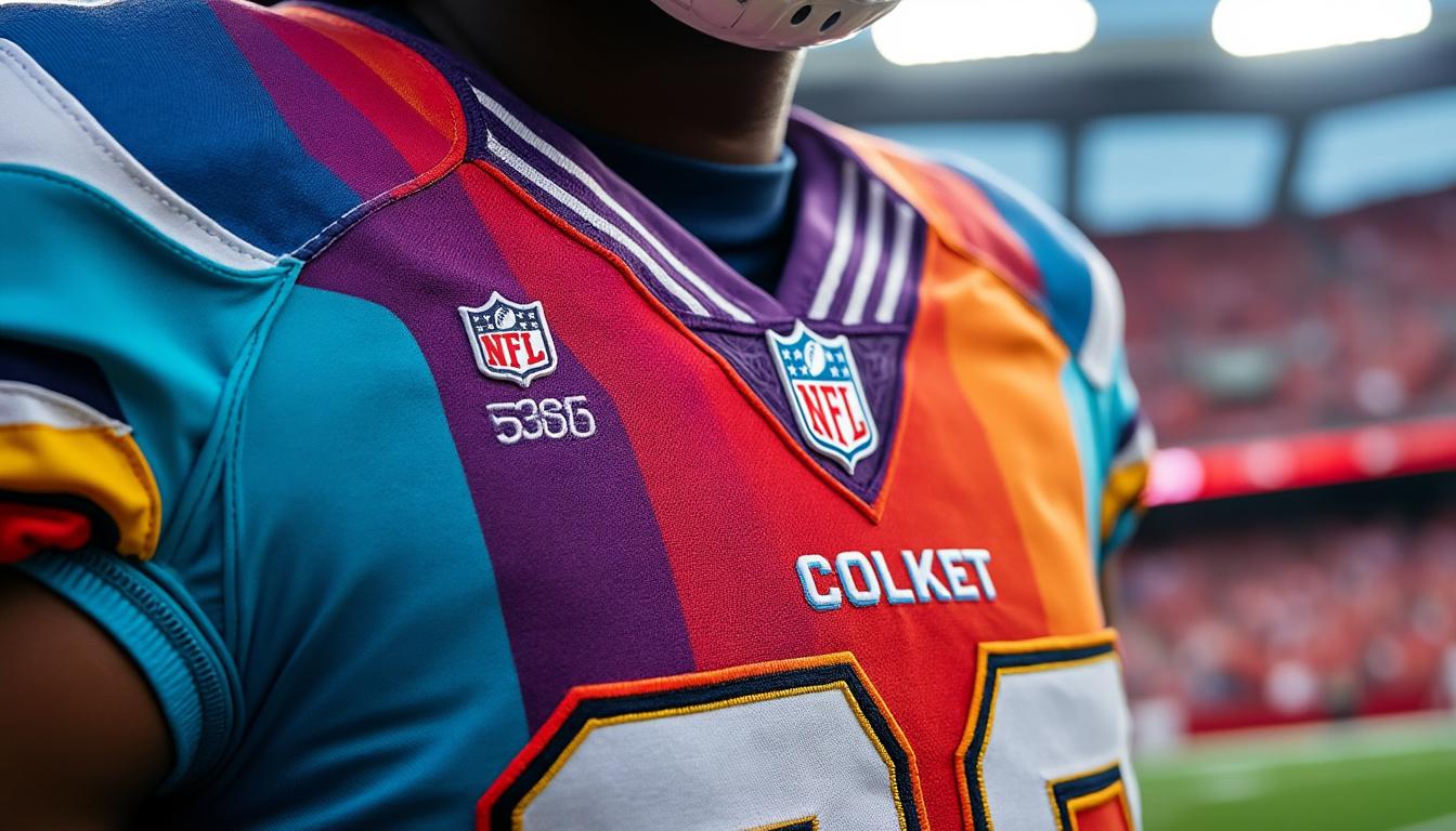 découvrez notre guide complet 2026 sur les maillots de football nfl : histoire, modèles, conseils d'achat et tendances pour les fans et collectionneurs.