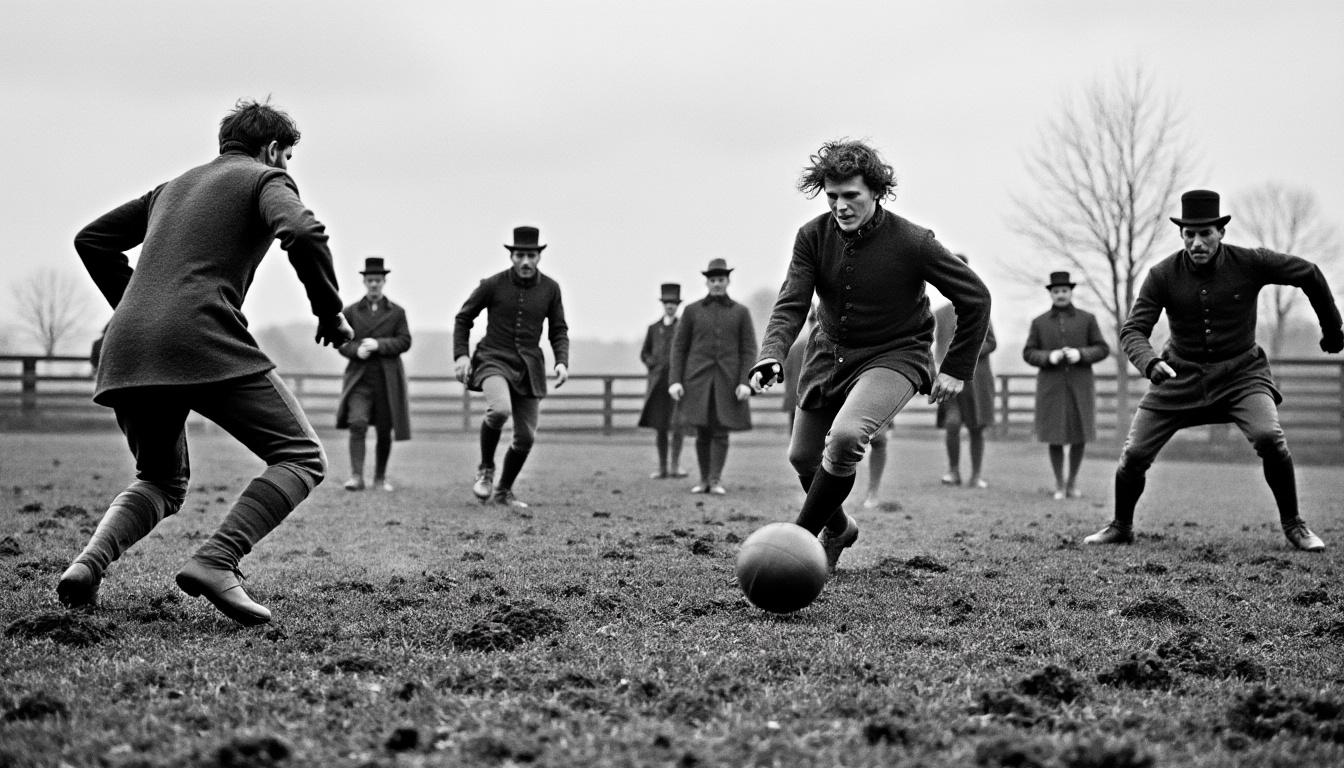 découvrez l'évolution fascinante du football, de ses débuts amateurs à la révolution numérique qui transforme le sport aujourd'hui.