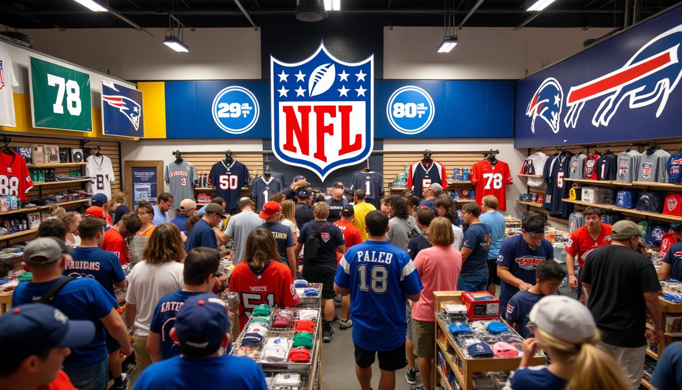 découvrez où trouver les meilleures offres sur le site officiel de la national football league shop et profitez de promotions exclusives sur vos articles préférés de la nfl.