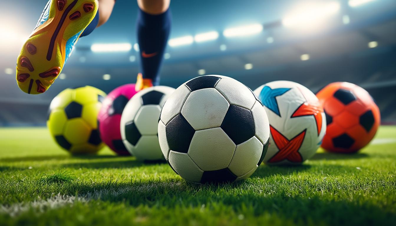 découvrez comment choisir le ballon de football parfait adapté à votre style de jeu pour améliorer vos performances sur le terrain.