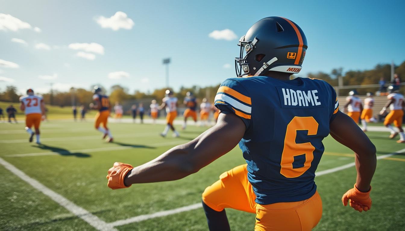 découvrez tout ce qu'il faut savoir sur le maillot de football américain : conseils pour bien le choisir, astuces d'entretien et les dernières tendances du sport.