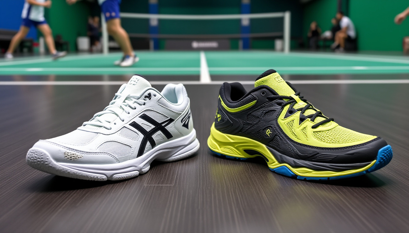 découvrez comment choisir la chaussure de badminton idéale pour améliorer votre performance sur le court, alliant confort, adhérence et soutien.