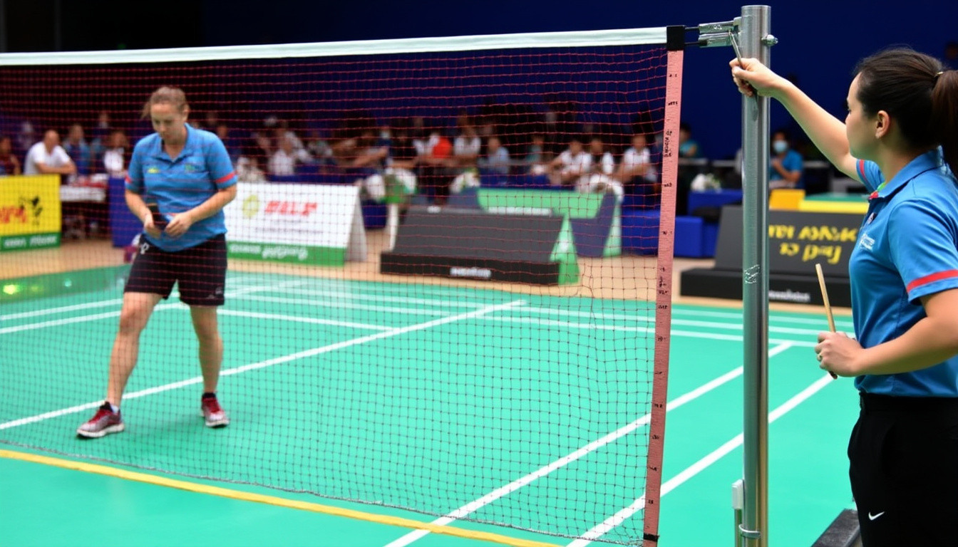 découvrez la hauteur réglementaire du filet de badminton et les normes officielles à respecter pour une pratique conforme et optimale de ce sport.