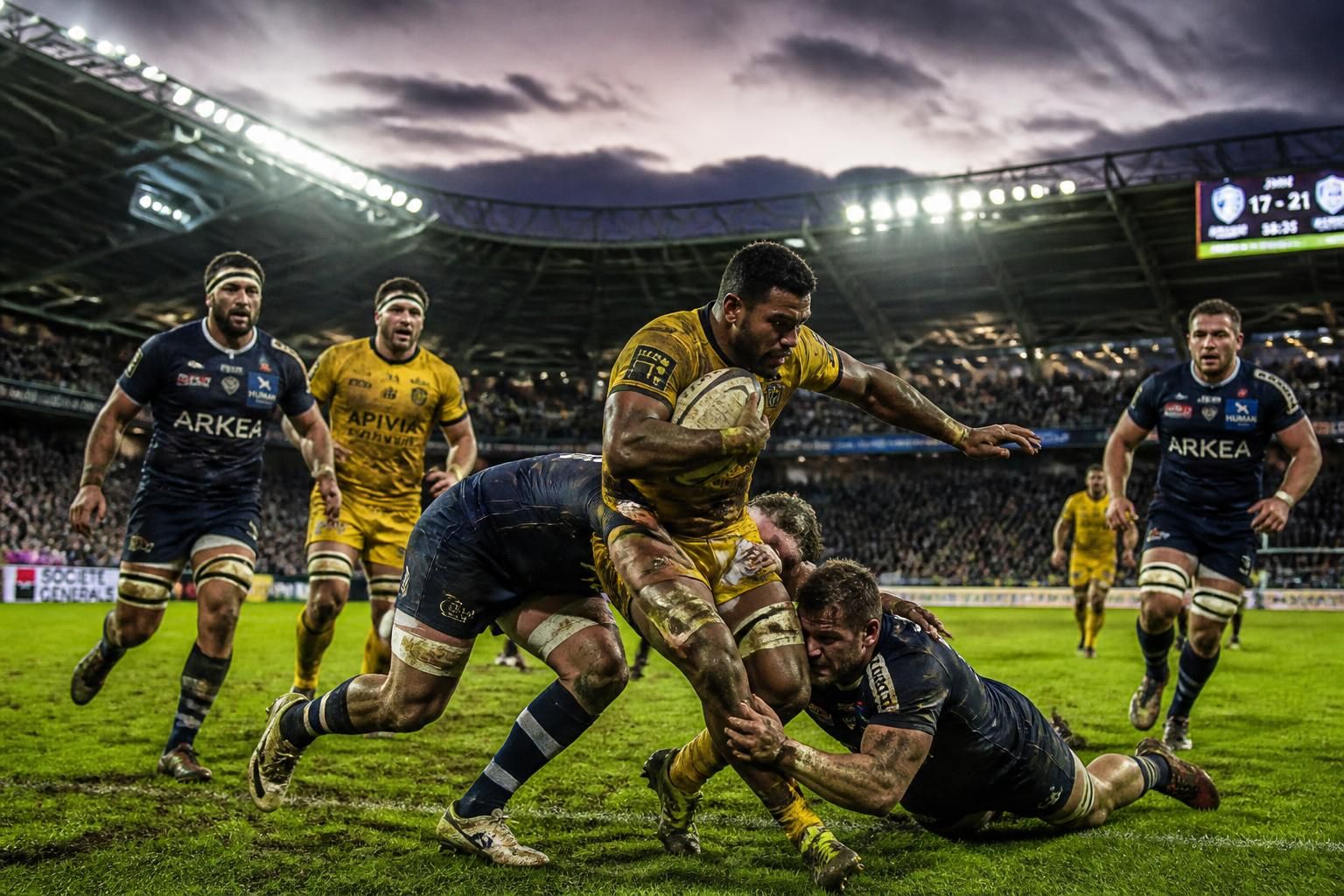 suivez les résultats de rugby aujourd'hui avec un résumé complet des matchs et les scores en direct pour ne rien manquer de l'actualité rugbystique.