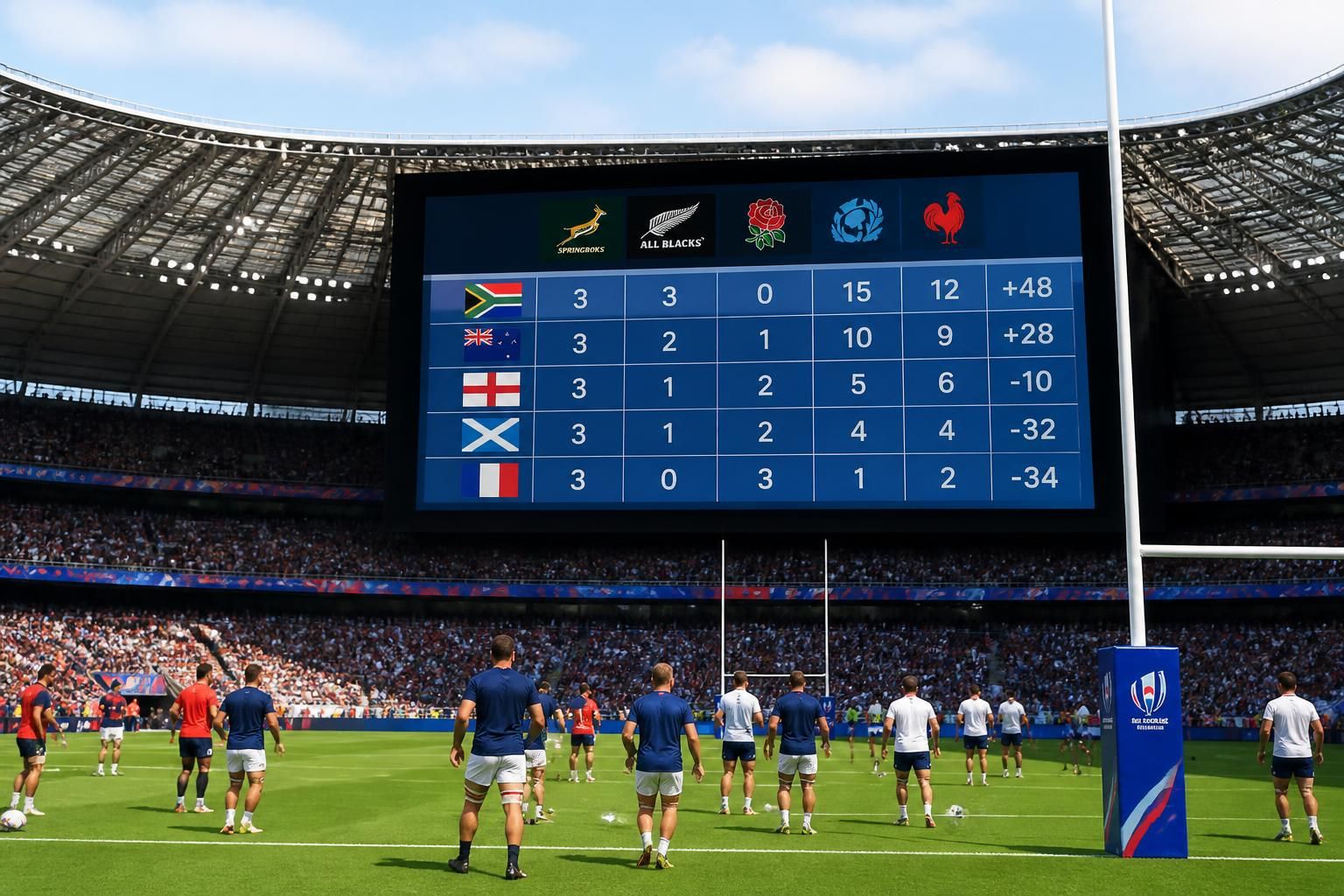 découvrez le classement des poules de la coupe du monde de rugby et comprenez tout avant les prochains matchs grâce à notre guide complet et clair.