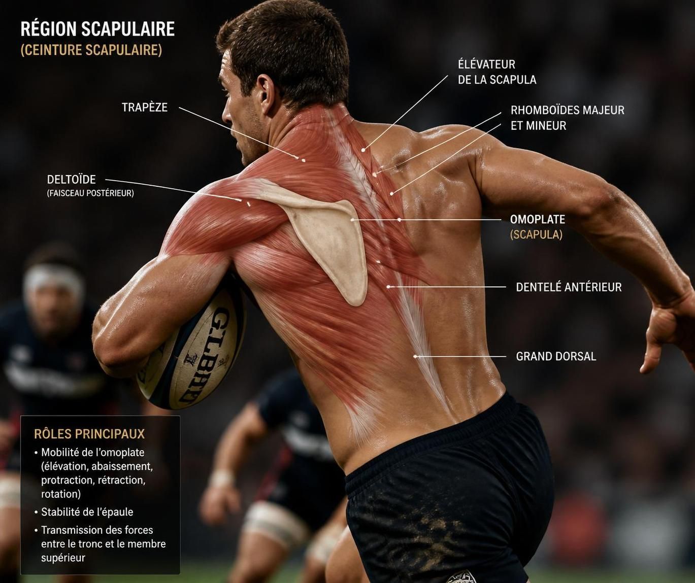 découvrez tout ce qu'il faut savoir sur le rugby scapulaire : ses causes, ses symptômes et les options de traitement pour mieux gérer cette condition.