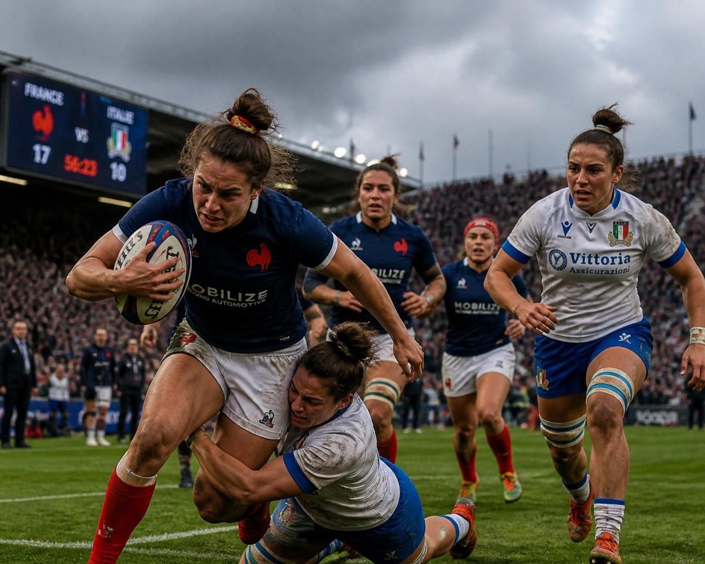 découvrez le résumé complet du match féminin france-italie de rugby ainsi que les enjeux clés de cette rencontre passionnante.