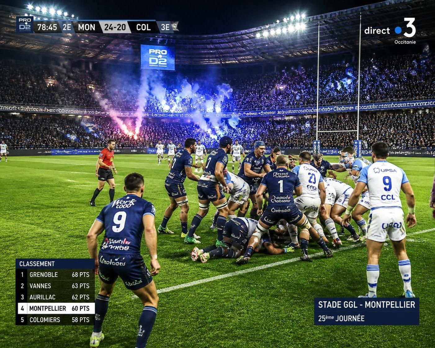 regardez le pro d2 en direct et gratuitement. suivez tous les matchs de rugby en live pour ne rien manquer de l'action et du suspense du championnat.
