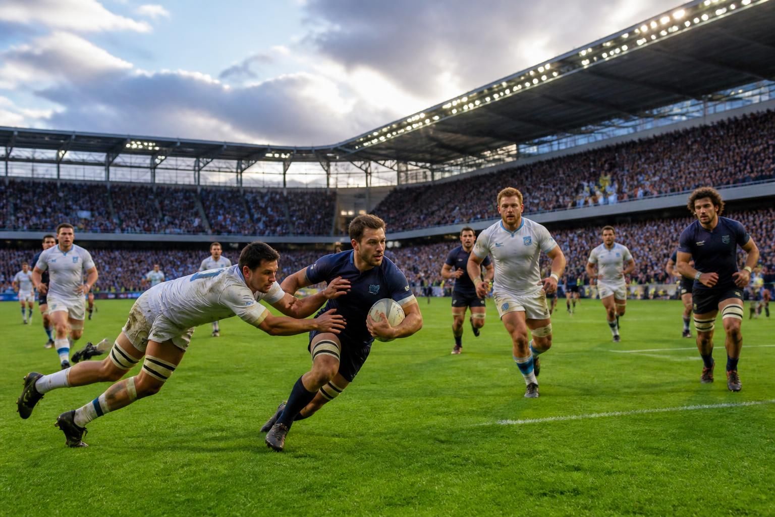 consultez les résultats de rugby d'aujourd'hui : tous les scores en direct, analyses détaillées et commentaires pour ne rien manquer des matchs.