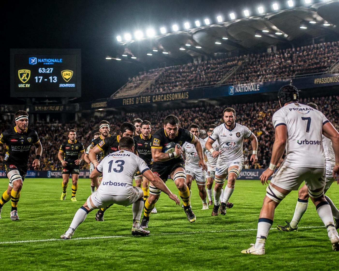 suivez les résultats du rugby nationale en direct et découvrez les scores en temps réel pour ne rien manquer des matchs.